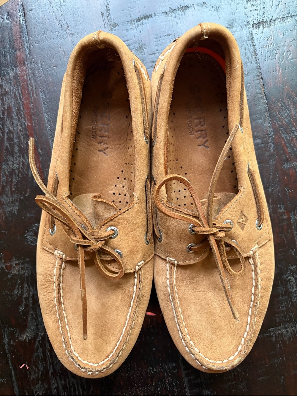 Sperry Men's Suede Boat Shoes - Light Brown